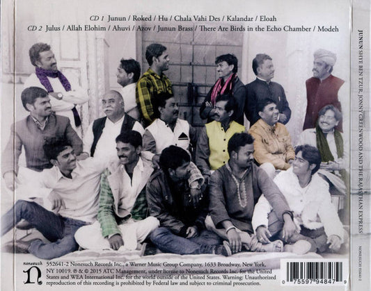 Shye Ben Tzur*, Jonny Greenwood and The Rajasthan Express : Junun (2xCD, Album)