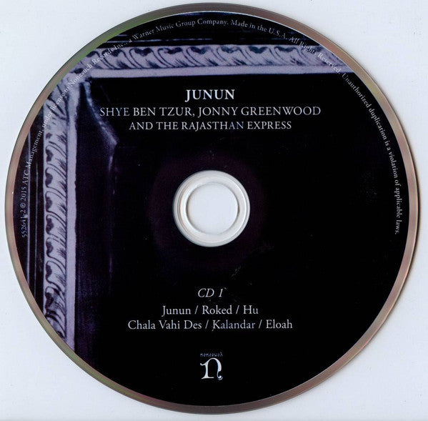 Shye Ben Tzur*, Jonny Greenwood and The Rajasthan Express : Junun (2xCD, Album)