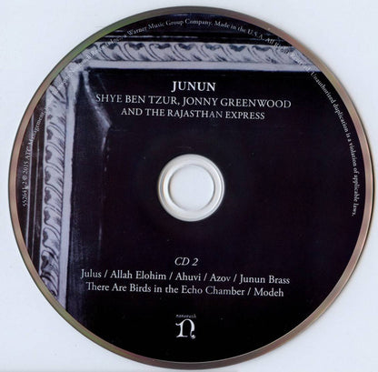 Shye Ben Tzur*, Jonny Greenwood and The Rajasthan Express : Junun (2xCD, Album)