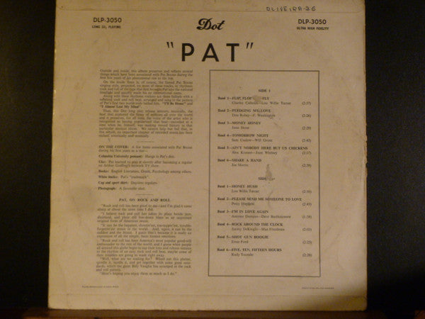 Pat Boone : "Pat" (LP)