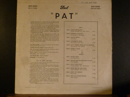 Pat Boone : "Pat" (LP)