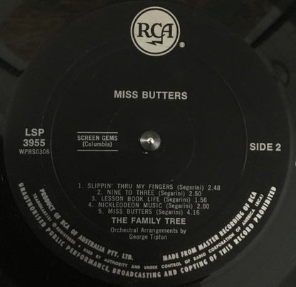 The Family Tree (8) : Miss Butters (LP, Album)