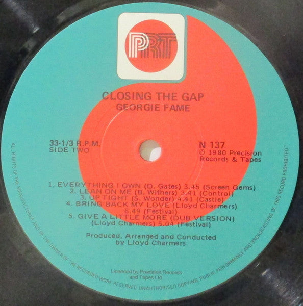 Georgie Fame : Closing The Gap (LP, Album)