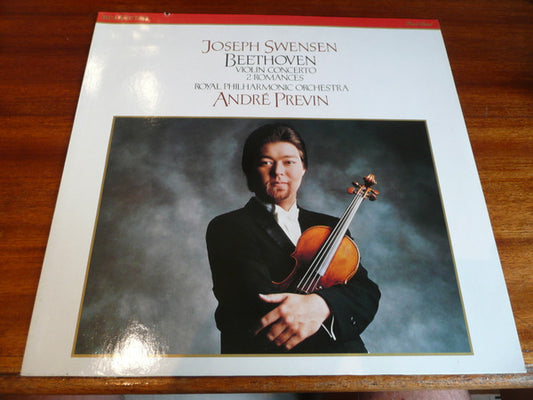 Ludwig van Beethoven, Joseph Swensen, Royal Philharmonic Orchestra, André Previn : Violin Concerto - 2 Romances (LP)