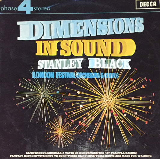 Stanley Black And London Festival Orchestra And London Festival Chorus : Dimensions In Sound (LP, Album)