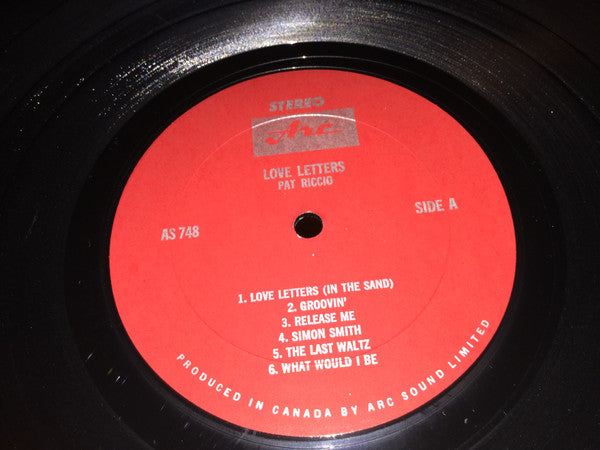 Pat Riccio : Love Letters (LP)