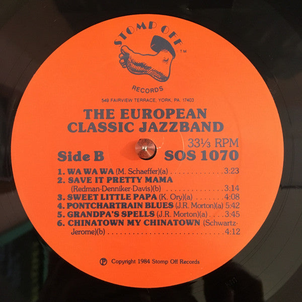 The European Classic Jazz Trio : Whip Me With Plenty Of Love (LP, Album)