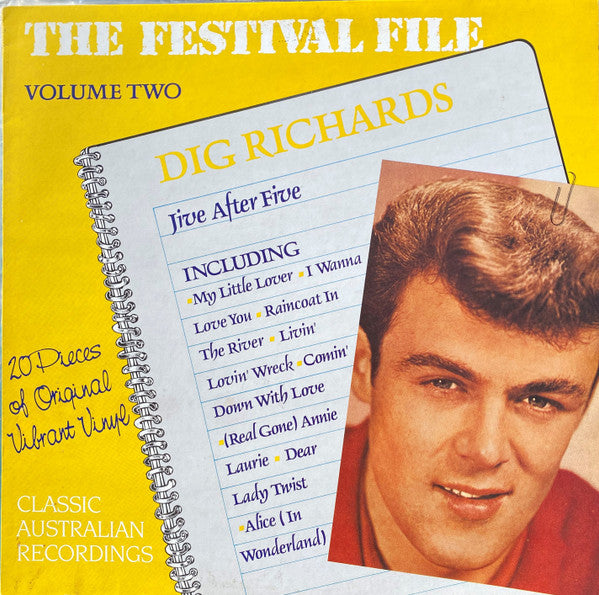 Dig Richards* : The Festival File Volume 2 Jive After Five (LP, Comp, Mono)