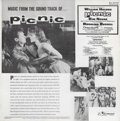 Morris Stoloff Conducting The Columbia Pictures Orchestra : Music From The Sound Track Of The Columbia Picture "Picnic" (LP, Album, Glo)