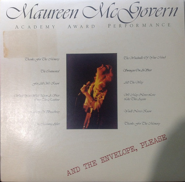 Maureen McGovern : Academy Award Performance (LP, Album)