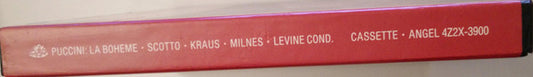 Puccini* - Renata Scotto, Alfredo Kraus, Sherrill Milnes, Carol Neblett, Matteo Manuguerra, Paul Plishka, Renato Capecchi, Italo Tajo, Ambrosian Opera Chorus*, National Philharmonic Orchestra, James Levine (2) : La Bohème (2xCass + Box)