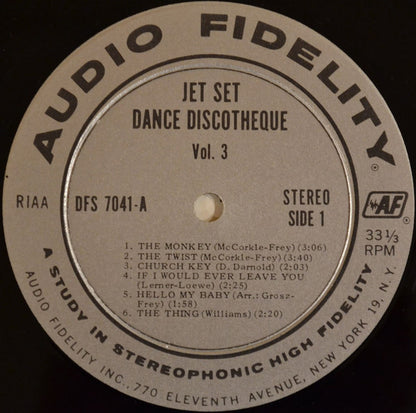 Various : Jet Set Dance Discothèque Vol. 3 (LP, Comp)
