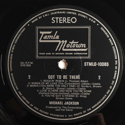 Michael Jackson : Got To Be There (LP, Album)