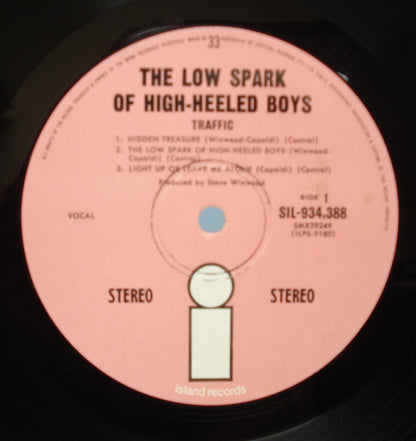 Traffic : The Low Spark Of High Heeled Boys (LP, Album)