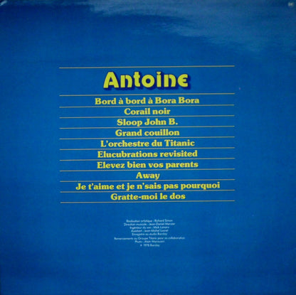 Antoine (2) : Corail Noir - Les Nouvelles Elucubrations (LP, Album)