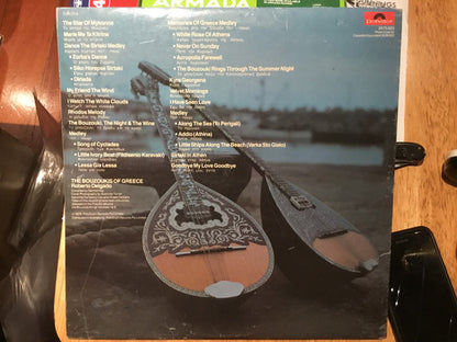 Roberto Delgado : The Bouzoukis Of Greece (LP, Comp, Gat)