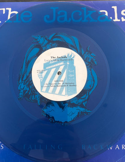 The Jackals (7) : Lucy's Falling Backwards (12", Blu)