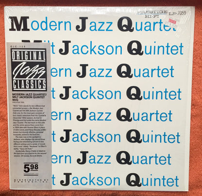Modern Jazz Quartet* / Milt Jackson Quintet : MJQ (LP, Comp, RE)