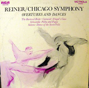 Fritz Reiner / Chicago Symphony Orchestra : Overtures And Dances (LP, RE, RM)