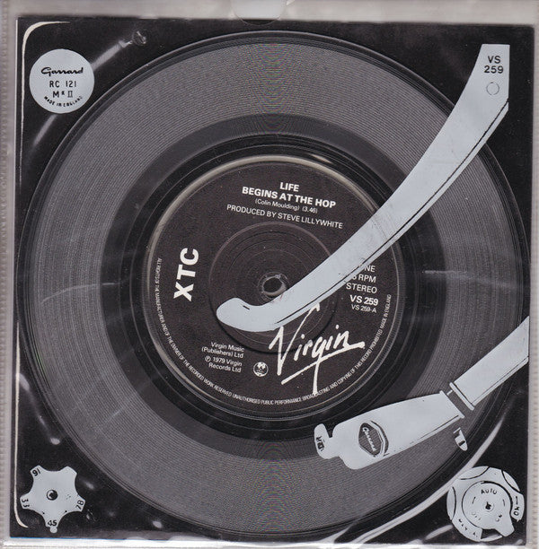 XTC : Life Begins At The Hop (7", Single, Cle)