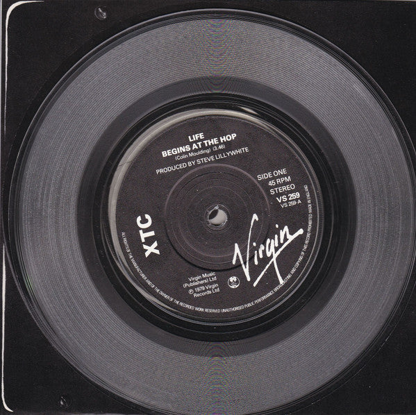 XTC : Life Begins At The Hop (7", Single, Cle)