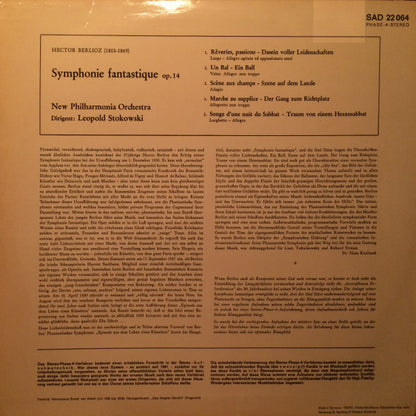 Hector Berlioz : Symphonie Fantastique Op. 14 (LP)