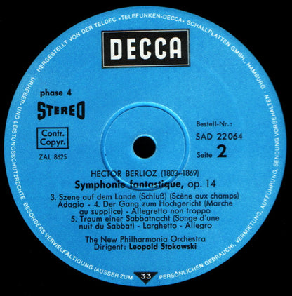 Hector Berlioz : Symphonie Fantastique Op. 14 (LP)