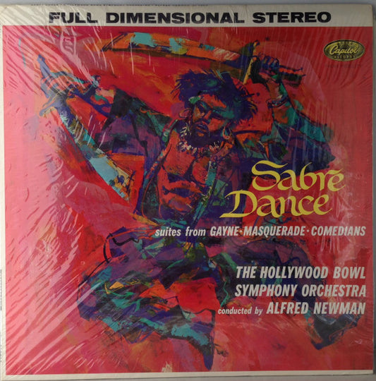 The Hollywood Bowl Symphony Orchestra conducted by Alfred Newman : Sabre Dance / Suites From Gayne · Masquerade · Comedians (LP, Comp)