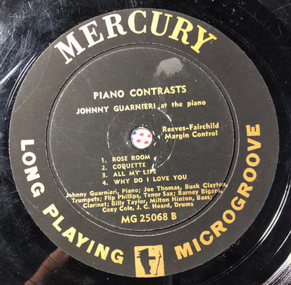 Bernie Leighton, Johnny Guarnieri : Piano Contrasts (10", Mono)