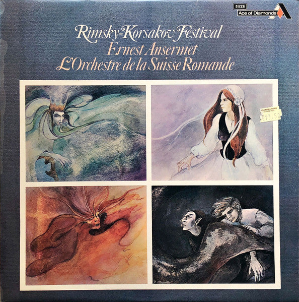 Rimsky-Korsakov*, Ernest Ansermet, L'Orchestre De La Suisse Romande : Rimsky-Korsakov Festival (LP, Comp)
