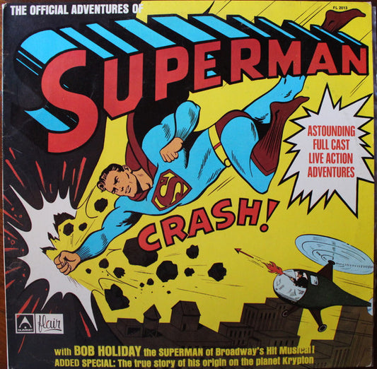 Unknown Artist : The Official Adventures Of Superman (LP)
