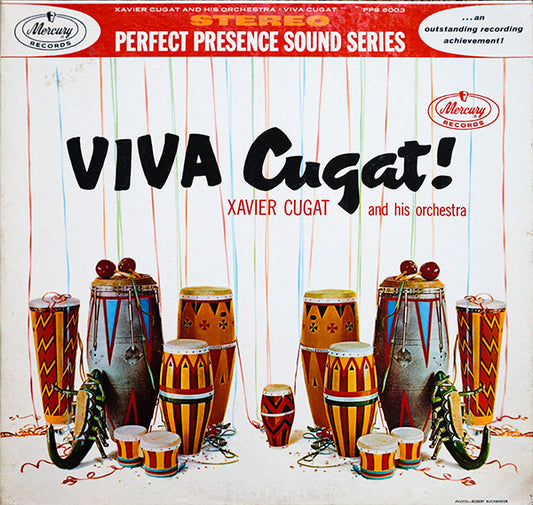Xavier Cugat And His Orchestra : Viva Cugat! (LP, Album, Pit)