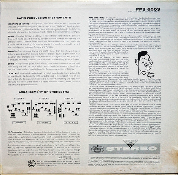 Xavier Cugat And His Orchestra : Viva Cugat! (LP, Album, Pit)