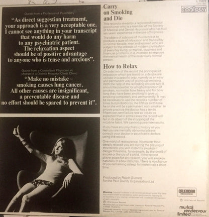 Ralph Gurnett : Carry On Smoking And Die (LP)