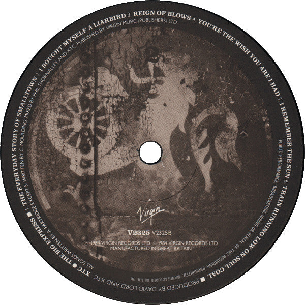 XTC : The Big Express (LP, Album, Die)