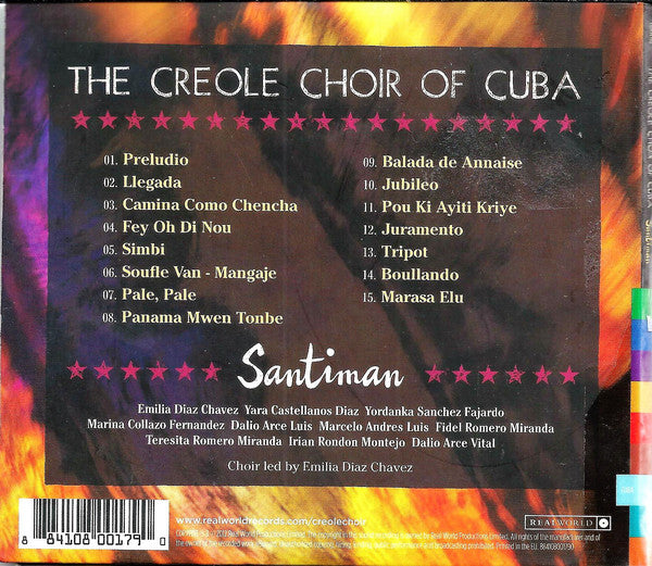 Creole Choir Of Cuba : Santiman (CD, Album)