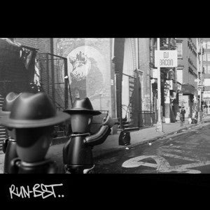 DJ Bacon : RUN-BST Megamix / Battle Record (12", Ltd, P/Mixed, Promo)