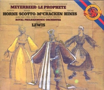 Giacomo Meyerbeer, Henry Lewis, Royal Philharmonic Orchestra, Marilyn Horne, Renata Scotto, James McCracken, John McCarthy : Le Prophete (3xCD + Box)