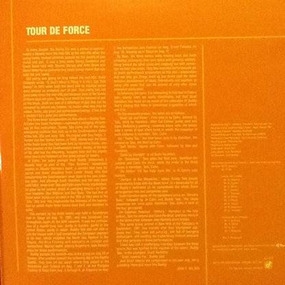 Al Cohn, Scott Hamilton, Buddy Tate, Cal Collins, Jake Hanna, Bob Maize, Dave McKenna : Tour De Force (2xLP, Gat)
