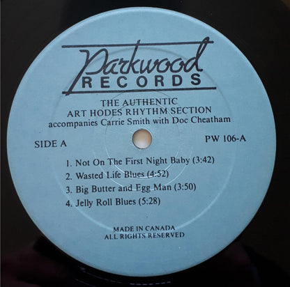 Art Hodes : The Authentic Art Hodes Rhythm Section  (LP)