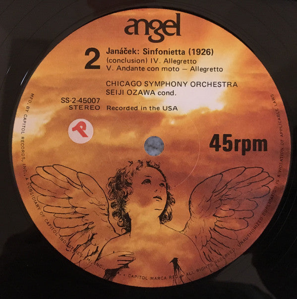Janáček* / Seiji Ozawa, Chicago Symphony* : Sinfonietta (12")