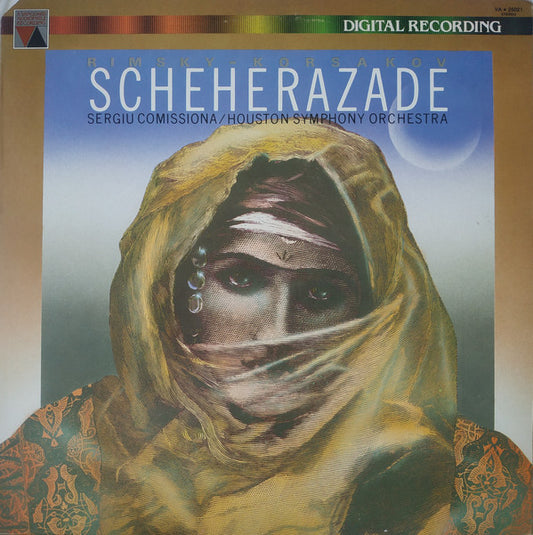 Nikolai Rimsky-Korsakov, Sergiu Comissiona / Houston Symphony Orchestra : Scheherazade (LP, Album)