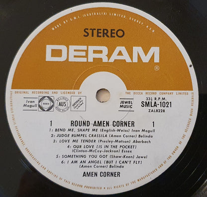 Amen Corner : Round Amen Corner (LP, Album)