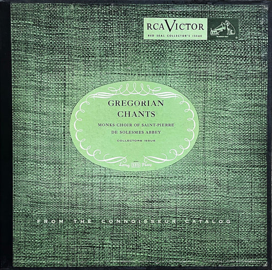 Chœur Des Moines De L'Abbaye Saint-Pierre De Solesmes : Gregorian Chants (2xLP)