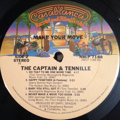 Captain And Tennille : Make Your Move (LP, Album, 73)