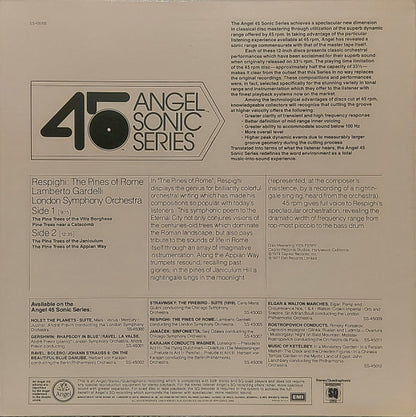 Ottorino Respighi, Lamberto Gardelli, London Symphony Orchestra : The Pines of Rome (12", Quad)