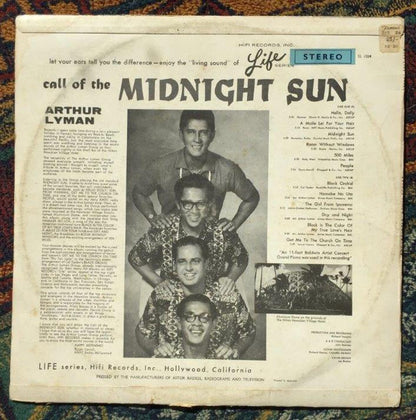 Arthur Lyman : Call Of The Midnight Sun (LP, Album)