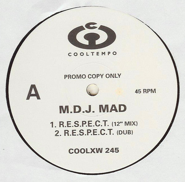 M.D.J. MAD* : R.E.S.P.E.C.T. (12", Promo)