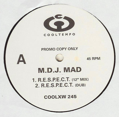M.D.J. MAD* : R.E.S.P.E.C.T. (12", Promo)