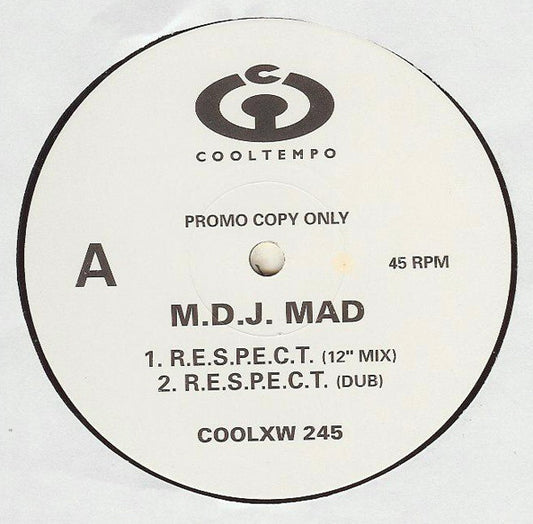 M.D.J. MAD* : R.E.S.P.E.C.T. (12", Promo)